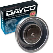 Dayco Alternator Upper Drive Belt Idler Pulley compatible with Mitsubishi 3000GT 1991-1999