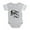 Heather Gray, variant on CafePress - Gothic Skull Initial T - Cute Infant Baby Football Bodysuit