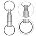thumbnail image 3 of Llaveros Doble División Llavero Coche Herramienta EDC Aleación Aluminio para Hombres Y Mujeres, 3 of 9