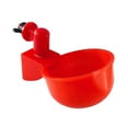 thumbnail image 4 of 8 Pcs Chicken Water Cup Waterer for Poultry, Automatic Filling Waterer Poultry Drinking Bowl Chicken Water Feeder, Automatic Poultry Drinking Bowl for Duck Turkey Rabbit Geese Farm, 4 of 6