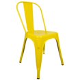 thumbnail image 1 of Silla Tolix Blanco Metálico Metal Para Comedor Minimalista amarillo 1, 1 of 9