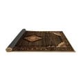 thumbnail image 2 of Ahgly Company Indoor Round Medallion Brown Traditional Area Rugs, 6' Round, 2 of 4