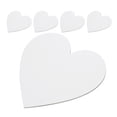 thumbnail image 4 of Dayesque 5-Pack Heart Shaped Art Panels for Painting, Drawing, Sketching, Ideal for Beginners and Professional Artists, 4 of 8