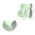thumbnail image 3 of COM1950s Neck Pillows for Travel,Lumbar Support Pillow,Car Headrest Lumbar Cushion Set Girls Colorful Lumbar Cushion Backrest Driving Seat Car Lumbar Support Neck Pillow,Lumbar Support Pillow, 3 of 6