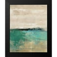 thumbnail image 2 of Vassileva, Silvia 20x24 Black Modern Framed Museum Art Print Titled - Spring Valley II Teal, 2 of 5