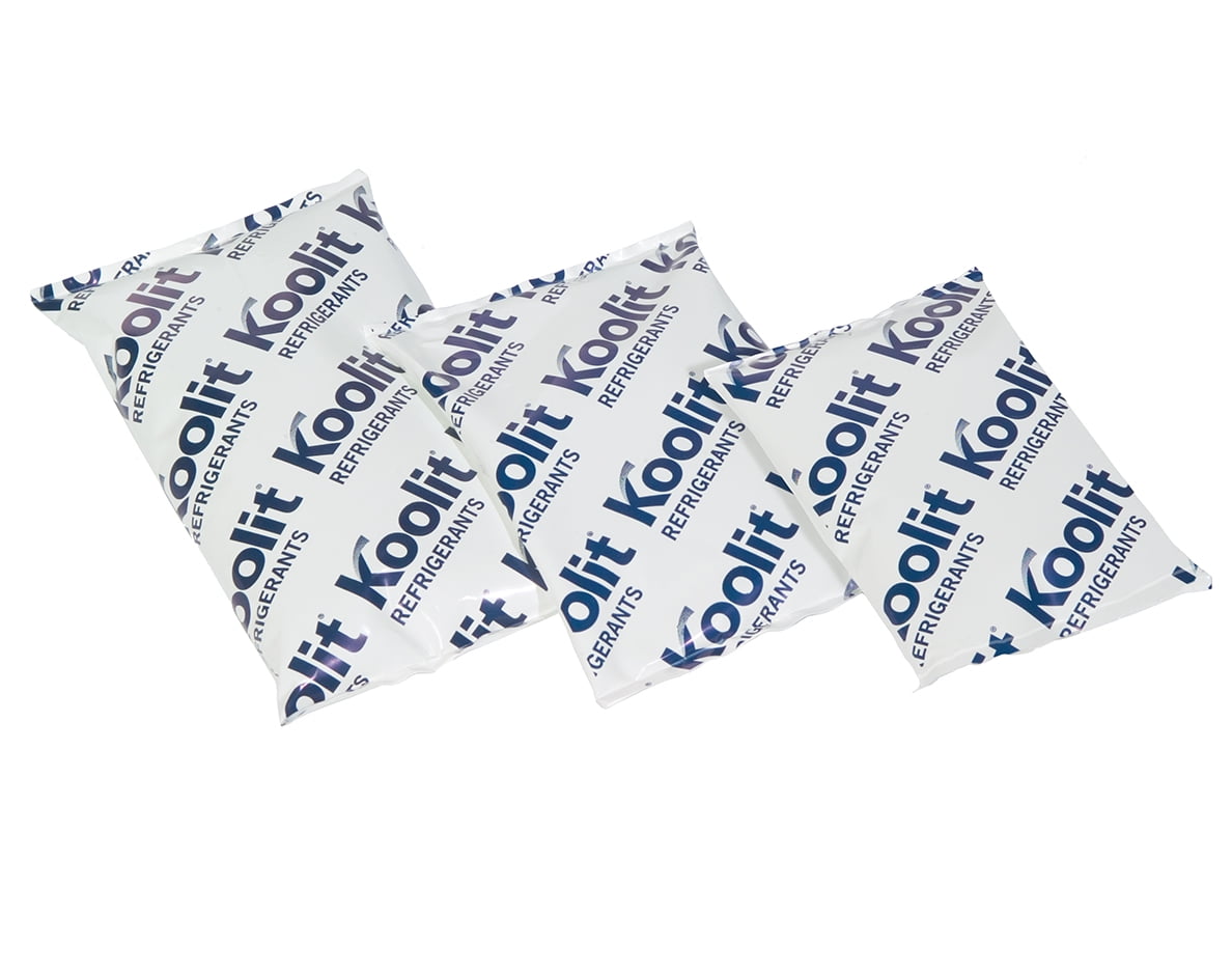 Koolit 600 Series Refrigerant Gel Pack 1 X 6 X 61/2 Inch, 5 mil, Case
