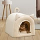 thumbnail image 4 of Cueva cama pequeña cama para perros cama gato casas cómodo Beige Yuyangstore Cama cueva, 4 of 6
