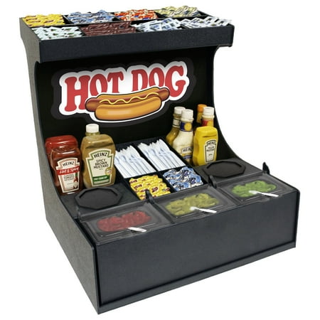 - Condiment Organizer Convenience Store Professional Serving Station.
