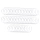 thumbnail image 1 of Kit de juntas tóricas para relojes, arandelas de sellado impermeables, junta blanca para herramienta de reparación de relojes 51 piezas 15-40 mm, 1 of 8