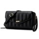 thumbnail image 1 of Peacocktion - Cartera Para Mujer, Tarjetero, Tarjetero, Rfid, Gran Capacidad, Bandolera, 2 Correas, Color Negro, 1 of 5