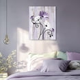 thumbnail image 4 of Floral Canvas Wall Art - Daisy & Butterfly Botanical Wall Decor, Rustic Farmhouse Pictures for Living Room, Bedroom, Bathroom & Home Office, 4 of 6