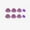 Purple, variant on Ear Tips For JBL Tune Flex earbud covers silicone earcups Tune Flex ear caps Bluetooth headset accessories 4Pairs S M L Sizes Replacement Silicone Earbud Tips