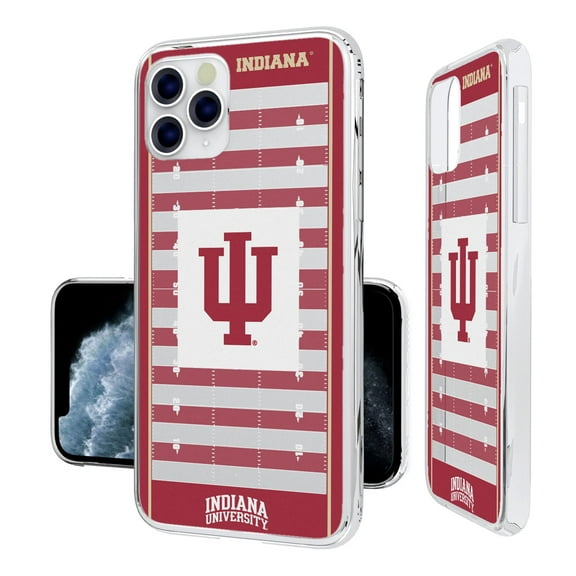 Indiana Hoosiers Clear Field iPhone Case