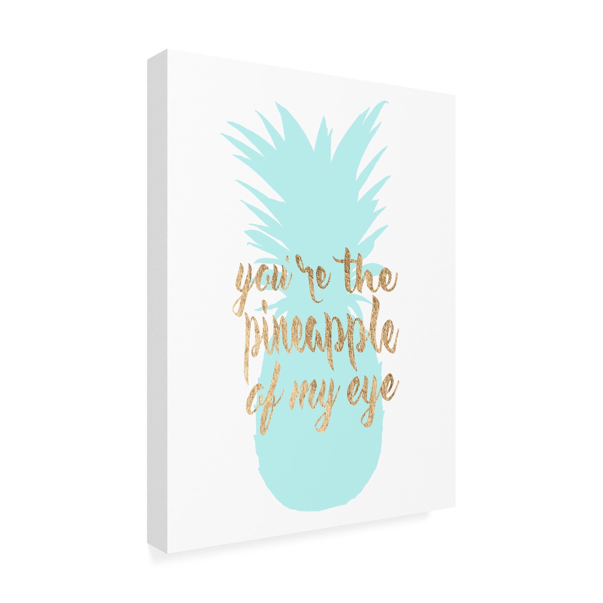 Trademark Fine Art 'Pineapple Life Ii' Canvas Art by Studio W