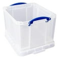 thumbnail image 2 of Really Useful File Box 32CL - Clear Plastic Storage Box with Lid - Portable Filing Container for Home, Office, Documents - 18x14x12.25 inches 32 L, 2 of 3