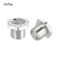 thumbnail image 3 of Unique Bargains 11mm Long Pipe Hexagon Countersunk Flat Head M10 Thread Lamp Rod 10 Pack, 3 of 5