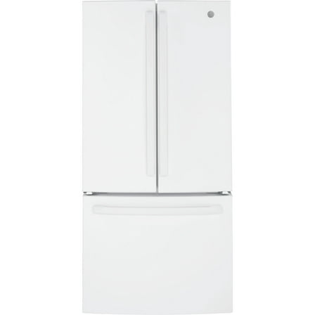 GE APPLIANCES GNE25JGKWW french door freestanding refrigerator