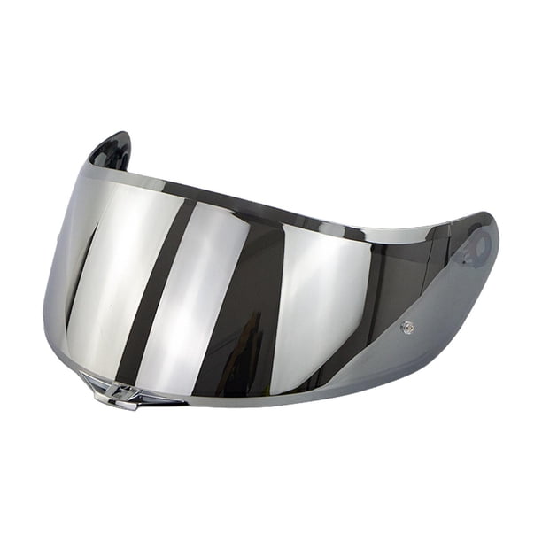 Scienceny Visera para casco de motocicleta, careta para K1 k3SV K5, moto, gris, rojo Accesorios para motos Plata