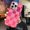 Pink, variant on for iPhone 14 Pro Max Case Iridescent Fluorescent Magnetic [Support for Magsafe] Checkered Cute Pattern Crystal Phone Case -Green