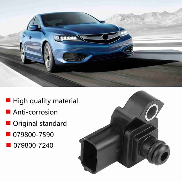 Sensor MAP, Preciso 079800-7590 Sensor De Presión De Aire Del Colector A Prueba De Herrumbre De Alta Resistencia Para Automóvil
