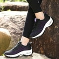 thumbnail image 4 of CHICVOMEY Comfort Orthopedic Sneakers for Women Arch Support Breathable Sneakers with Slip-Resistant Sole Casual Walking Orthopedic Shoes, 4 of 9