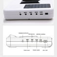 thumbnail image 2 of Graflsoa Foldable 88-Key Portable Piano for Beginners - Compact Electronic Keyboard with Stereo Sound, Bluetooth Connectivity, and Sustain Pedal - Ideal for Students and Adults (Black), 2 of 5