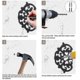 thumbnail image 3 of Wall-Mounted Key Holder Hooks, Decorative Black Metal with 7 Hooks, 3 of 5