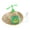 Green Frog-S, variant on Dog Hat Small Pet Straw Hat Lovely Bamboo-Dragonfly Costume Hat for Cats Puppy Sun Hat Small Dogs Cute Headwear