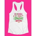 thumbnail image 3 of Be The Reason, Smile Quote Tank Women -Image by Shutterstock, Female x-Large, 3 of 4