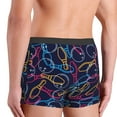 thumbnail image 4 of Bingfone Multicolor Bowling Men's Underwear - Casual Stretch Boxer Briefs-Large, 4 of 7