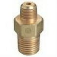 thumbnail image 2 of Pipe Thread Reducer Bushings, Adapter, 3,000 PSIG, Brass, 1/4 in; 1/8 in (NPT), 2 of 2