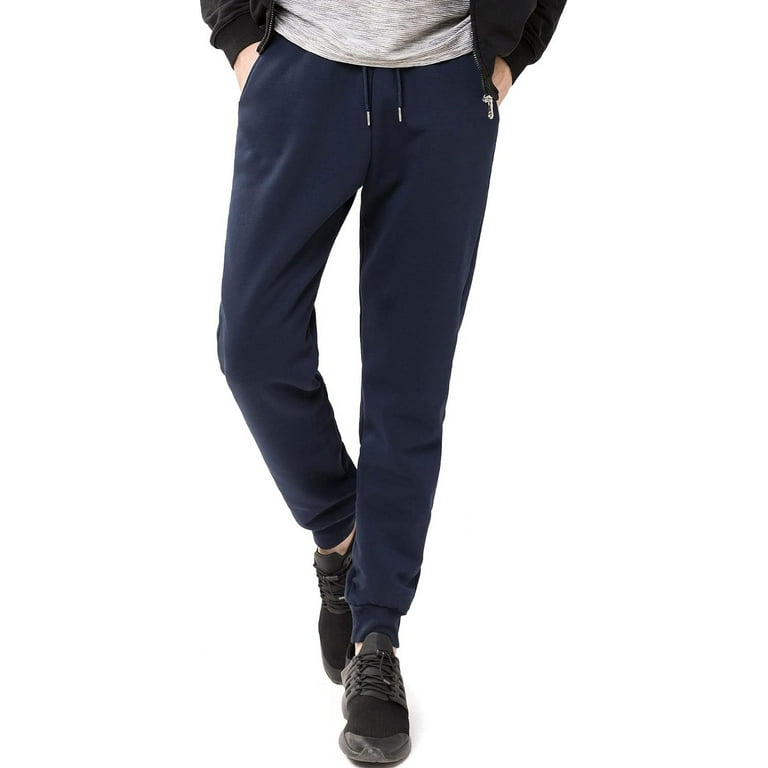 Men s Winter Fleece Joggers Pants Sherpa Lined Sweatpants Warm Thick Track Pants
