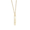 thumbnail image 2 of ANGARA Lab Grown Diamond Horseshoe Necklace for Women in 14K Yellow Gold (Size-2.5mm| Color-F-G| Clarity-VS) | April Birthstone, Anniversary, Jewelry Gift for Women | Lab-Grown Diamond Necklace, 2 of 8