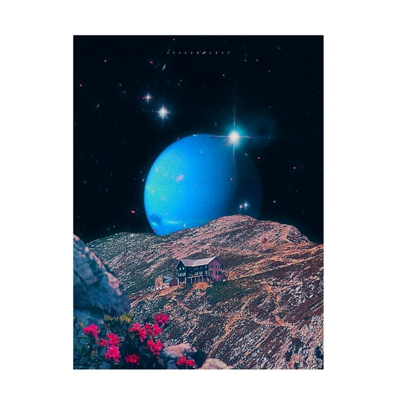 Trademark Fine Art spacerocket art 329 Canvas Wall Art