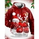 thumbnail image 2 of Sudadera con capucha divertida para hombre, con estampado 3D, temática navideña, con cordón, ropa deportiva, camisetas de manga larga, ropa informal para hombre, 2 of 5