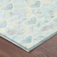 thumbnail image 3 of Addison Rugs Chantille Indoor/Outdoor Transitional Kids Teal Machine Washable Rectangle Rug, 3' x 5', 3 of 8