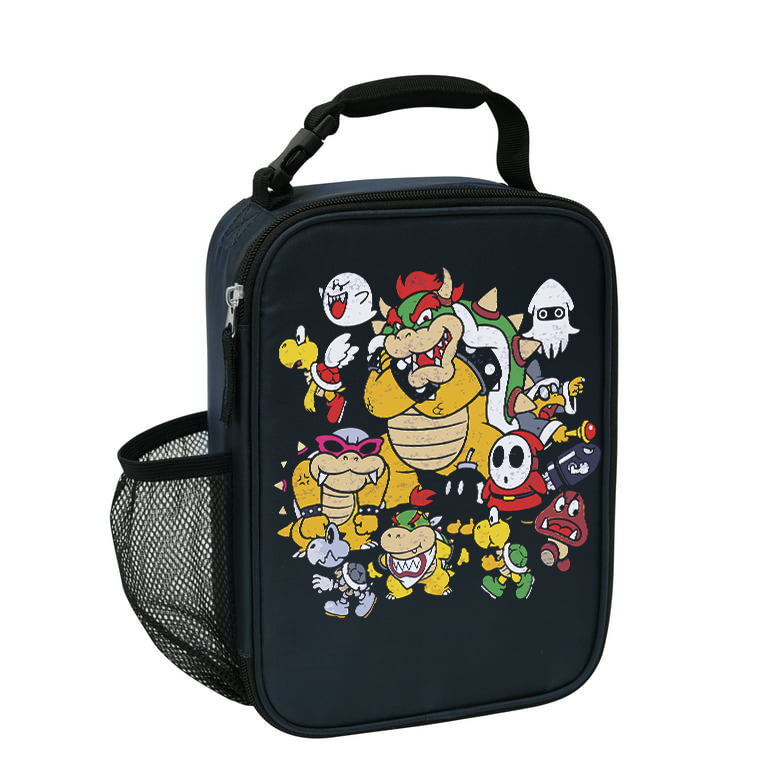 WalleMart Bowser Enemy Kids Reusable & Insulated Lunch Bag with Handle
