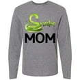 thumbnail image 3 of Inktastic Snake Mom- Cute Long Sleeve T-Shirt, 3 of 5