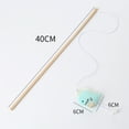 thumbnail image 7 of SPRING PARK Cartoon Fruit Animal Doll Teaser and Exerciser for Cat and Kitten - Cat Toy Interactive Cat Wand with Bell, 7 of 7