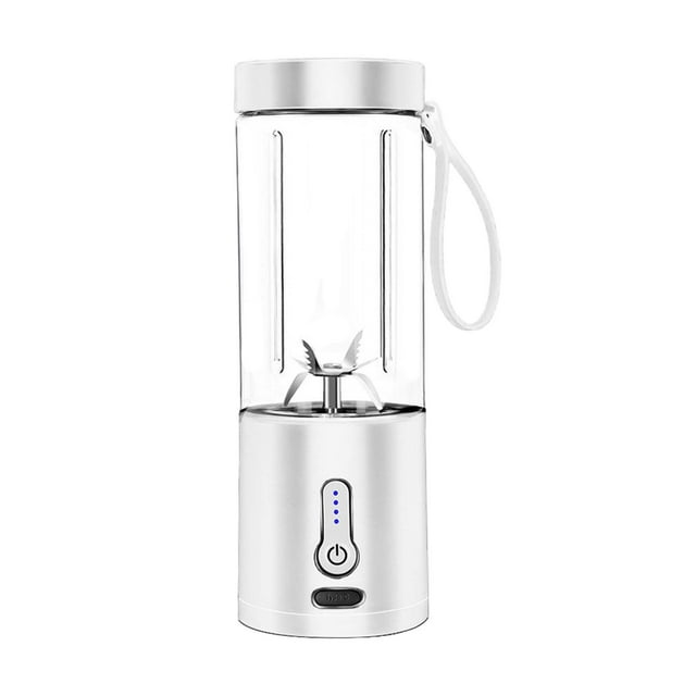 Electric Juicer Cup Handheld 530ml Travel Juicer Cup for Travel Work Camping White