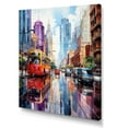 thumbnail image 2 of Designart "Urban Spectrum Mosaic" New York City Wall Decor, 2 of 7