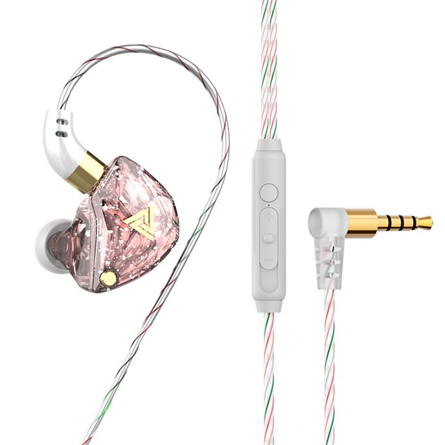Auriculares deportivos Control de cable en la oreja con micrófono Subwoofer Auriculares para teléfono móvil