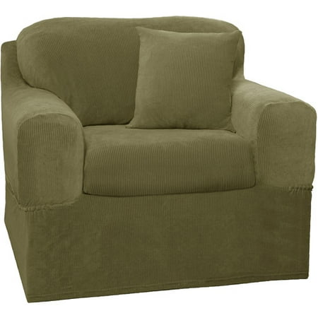 Maytex Stretch Collin 2 Piece Armchair Furniture Cover Slipcover