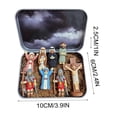 thumbnail image 6 of Easter Scene And Cross,He Is Risen Decor,Precious Moments Nativity Set,4×2inch Mini Easter Scene Set In Tin Box,Handcrafted Pocket Size Gift Tin, Resin Easter Sets & Figures For Home Gifts Decor (A), 6 of 8