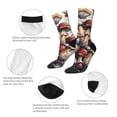 thumbnail image 3 of Vsdgher Cute Forest Mushrooms Crew Socks for Men & Women, Breathable Casual Athletic Ankle Socks, 3 of 6