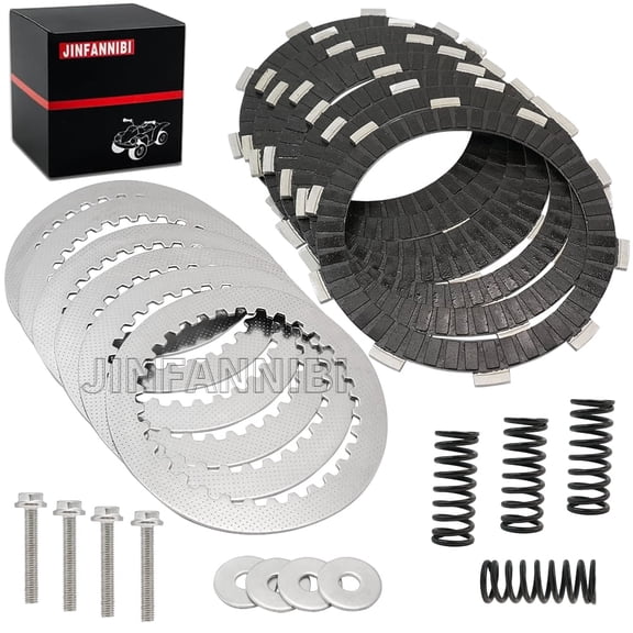 Clutch Kit & Friction Plate Spring Compatible with Yamaha R3 YZFR3 YZF-R3 MT 03 2015-2024 OEM# 1WD-E6331-00-00 1WD-E6324-00-00