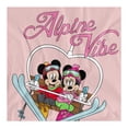 thumbnail image 3 of Disney T-Shirt pour Femmes Alpine Vibes Mickey & Minnie Mouse, 3 of 6