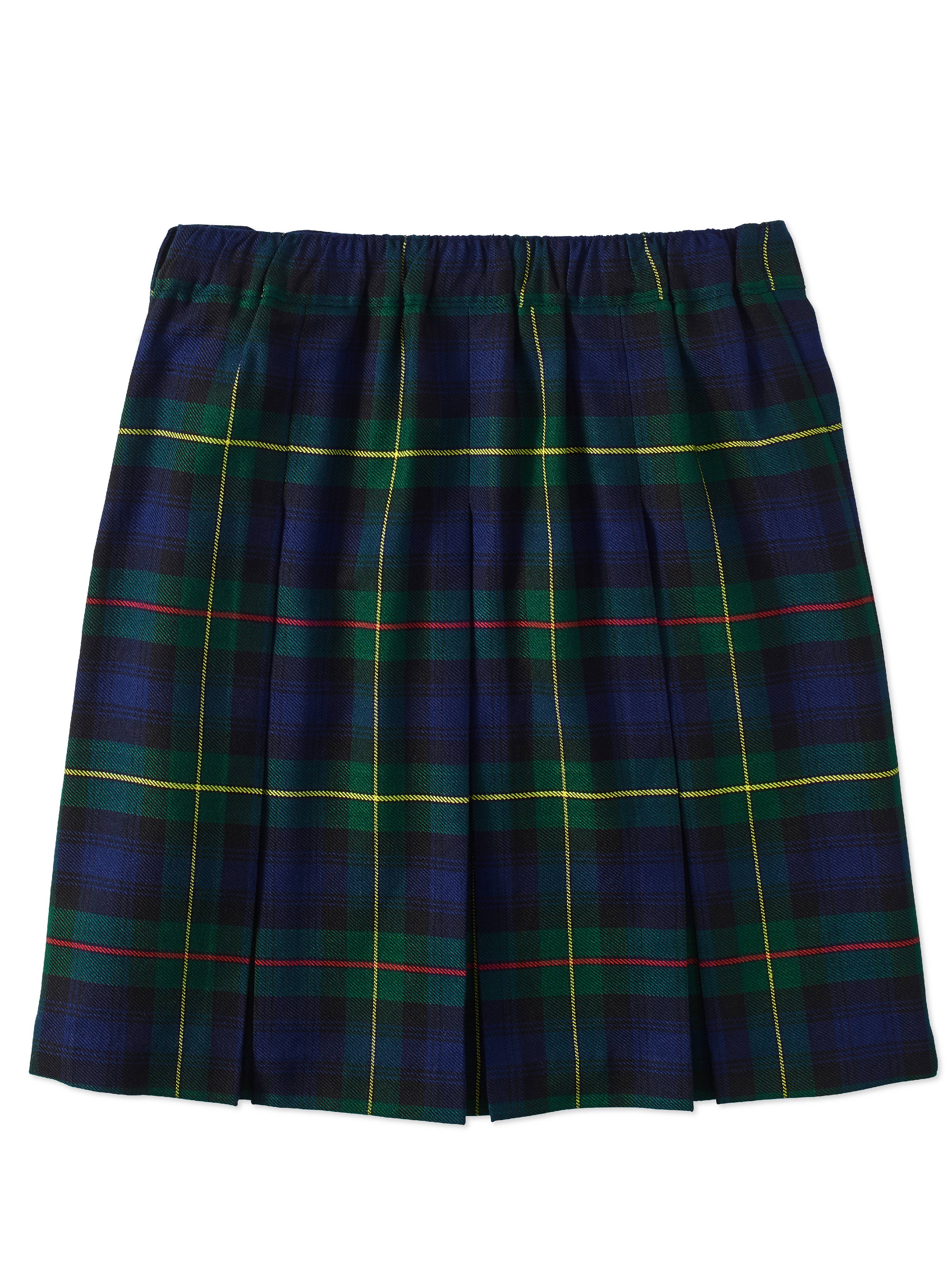 Wonder Nation Girls School Uniform Plaid Parochial Skirt, Sizes 4-16 - image 3 of 6
