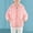 Pink, variant on Eltusu Girls Sun Protection Jackets, Long Sleeve Zipper Lightweight Hooded Rash Guard Pink Size 2-3 T