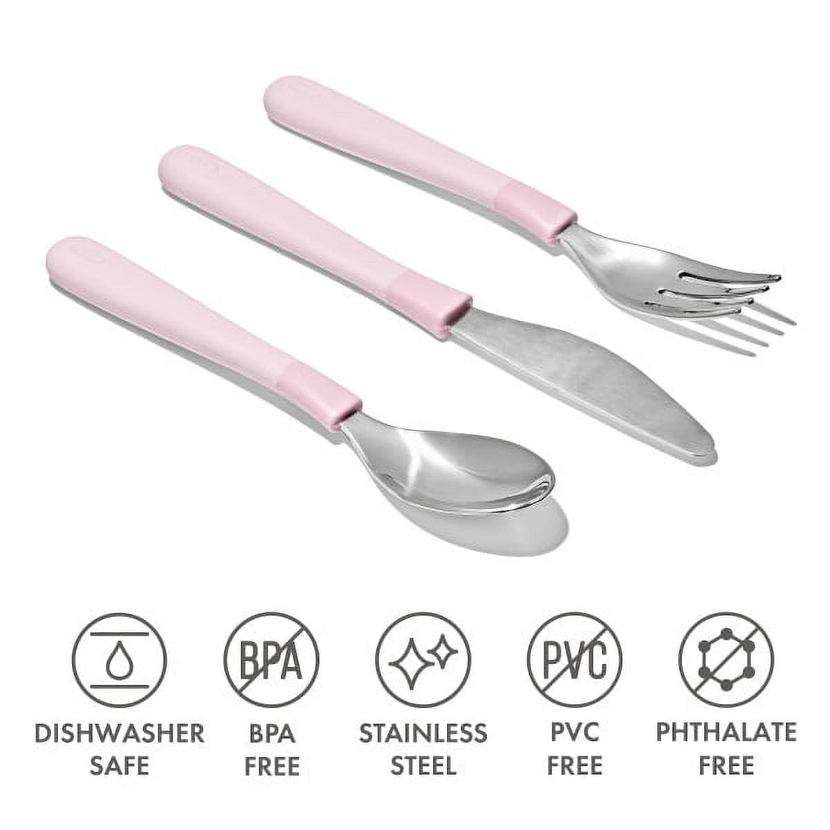 OXO Tot Cutlery Set for Big Kids, Blossom